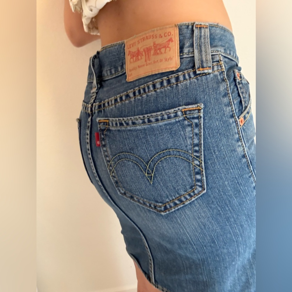 Vintage Levi’s M Skirt With Slit